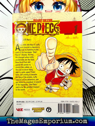 One Piece Vol 1 - The Mage's Emporium Viz Media 2410 BackInStock UPDATEMETA Used English Manga Japanese Style Comic Book