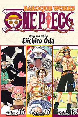 One Piece Vol 16 - 18 Omnibus - The Mage's Emporium Viz Media 2407 alltags description Used English Manga Japanese Style Comic Book