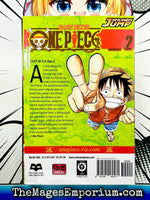 One Piece Vol 2 - The Mage's Emporium Viz Media 2404 bis2 copydes Used English Manga Japanese Style Comic Book