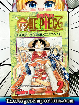 One Piece Vol 2 Gold Foil - The Mage's Emporium Viz Media 2408 UPDATEMETA Used English Manga Japanese Style Comic Book