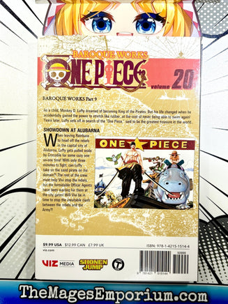 One Piece Vol 20 - The Mage's Emporium Viz Media 2412 BackInStock UPDATEMETA Used English Manga Japanese Style Comic Book