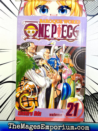 One Piece Vol 21 - The Mage's Emporium Viz Media 2412 BackInStock UPDATEMETA Used English Manga Japanese Style Comic Book