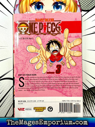 One Piece Vol 3 - The Mage's Emporium Viz Media 2410 BackInStock UPDATEMETA Used English Manga Japanese Style Comic Book