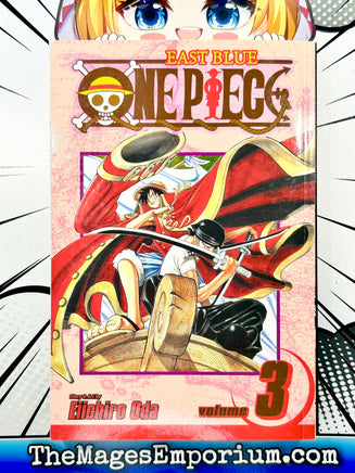One Piece Vol 3 - The Mage's Emporium Viz Media 2404 alltags bis2 Used English Manga Japanese Style Comic Book