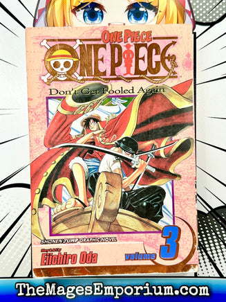 One Piece Vol 3 Gold Foil - The Mage's Emporium Viz Media 2408 UPDATEMETA Used English Manga Japanese Style Comic Book