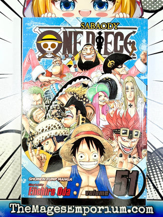 One Piece Vol 51 - The Mage's Emporium Viz Media 2501 BackInStock UPDATEMETA Used English Manga Japanese Style Comic Book