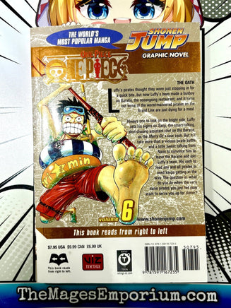 One Piece Vol 6 Gold Foil - The Mage's Emporium Viz Media 2411 UPDATEMETA Used English Manga Japanese Style Comic Book