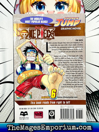 One Piece Vol 6 Gold Foil - The Mage's Emporium Viz Media 2406 bis1 copydes Used English Manga Japanese Style Comic Book