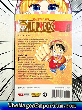 One Piece Vol 8 - The Mage's Emporium Viz Media 2412 BackInStock UPDATEMETA Used English Manga Japanese Style Comic Book