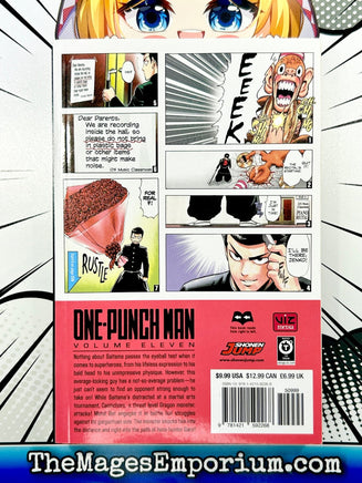 One-Punch Man Vol 11 - The Mage's Emporium Viz Media 2404 bis2 copydes Used English Manga Japanese Style Comic Book