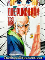 One-Punch Man Vol 16 - The Mage's Emporium Viz Media 2404 bis2 copydes Used English Manga Japanese Style Comic Book