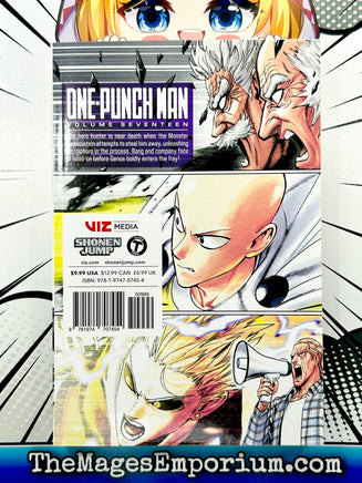 One-Punch Man Vol 17 - The Mage's Emporium Viz Media 2404 alltags description Used English Manga Japanese Style Comic Book