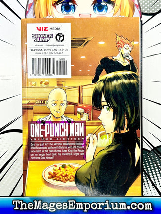 One-Punch Man Vol 18 - The Mage's Emporium Viz Media 2404 alltags description Used English Manga Japanese Style Comic Book