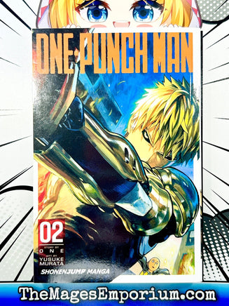 One-Punch Man Vol 2 - The Mage's Emporium Viz Media 2404 bis1 bis2 Used English Manga Japanese Style Comic Book