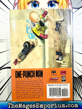 One - Punch Man Vol 2 - The Mage's Emporium Viz Media 2412 BackInStock UPDATEMETA Used English Manga Japanese Style Comic Book