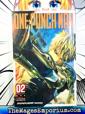 One - Punch Man Vol 2 - The Mage's Emporium Viz Media 2412 BackInStock UPDATEMETA Used English Manga Japanese Style Comic Book