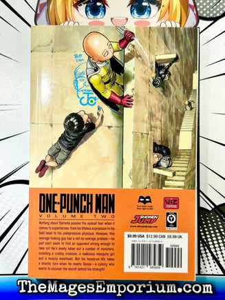 One - Punch Man Vol 2 - The Mage's Emporium Viz Media 2408 BackInStock UPDATEMETA Used English Manga Japanese Style Comic Book