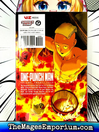 One - Punch Man Vol 24 - The Mage's Emporium Viz Media 2410 BackInStock UPDATEMETA Used English Manga Japanese Style Comic Book