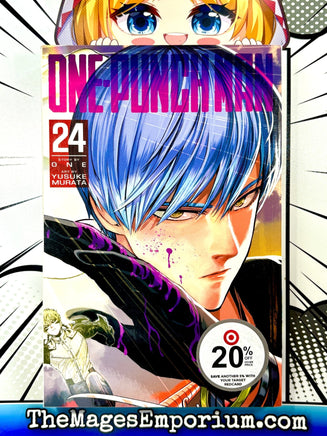 One - Punch Man Vol 24 - The Mage's Emporium Viz Media 2410 BackInStock UPDATEMETA Used English Manga Japanese Style Comic Book