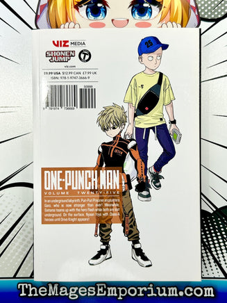 One-Punch Man Vol 25 - The Mage's Emporium Viz Media 2404 alltags description Used English Manga Japanese Style Comic Book