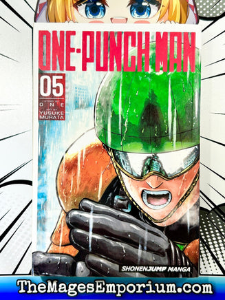 One - Punch Man Vol 5 - The Mage's Emporium Viz Media outofstock UPDATEMETA Used English Manga Japanese Style Comic Book