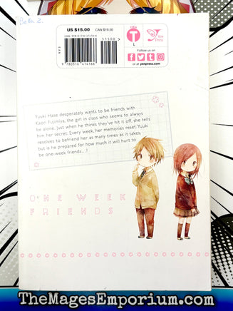 One Week Friends Vol 1 - The Mage's Emporium Yen Press 2409 BackInStock UPDATEMETA Used English Manga Japanese Style Comic Book