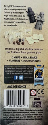 Onitama: Light and Shadow - Board Game - The Mage's Emporium PunkOuter Games PunkOuter Games Shopify Collective Used English Board Game Japanese Style Comic Book