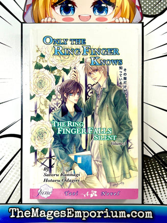 Only The Ring Finger Knows The Ring Finger Falls Silent - The Mage's Emporium June 2410 BackInStock UPDATEMETA Used English Light Novel Japanese Style Comic Book