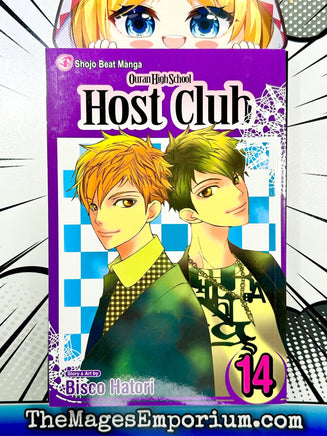 Ouran High School Host Club Vol 14 - The Mage's Emporium Viz Media 2406 alltags description Used English Manga Japanese Style Comic Book