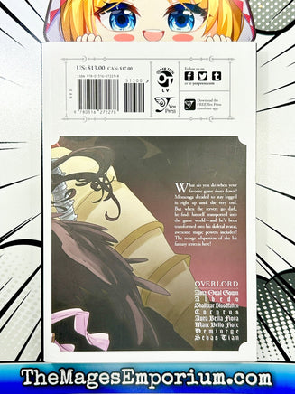 Overlord Vol 1 - The Mage's Emporium Yen Press 2406 alltags bis1 Used English Manga Japanese Style Comic Book