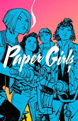 PAPER GIRLS TP VOL 01 - The Mage's Emporium The Multiverse outofstock Shopify Collective The Multiverse Used English Graphic Novels Japanese Style Comic Book