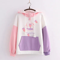 Pastel Carrot Bunny Hoodie - The Mage's Emporium Kore Kawaii Kore Kawaii Shopify Collective Used English Japanese Style Comic Book