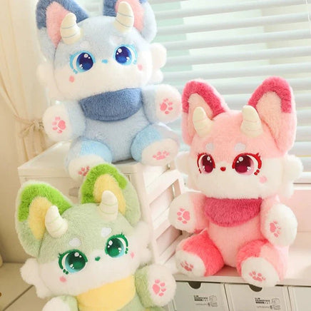Pastel Fantasy Fox Plushies - The Mage's Emporium Kore Kawaii Kore Kawaii Shopify Collective Used English Japanese Style Comic Book