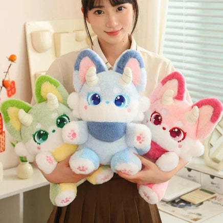 Pastel Fantasy Fox Plushies - The Mage's Emporium Kore Kawaii Kore Kawaii Shopify Collective Used English Japanese Style Comic Book