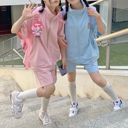 Pastel Hoodies & Sweatpants Outfits - The Mage's Emporium Kore Kawaii Kore Kawaii Shopify Collective Used English Japanese Style Comic Book