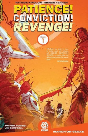 PATIENCE CONVICTION REVENGE TP VOL 01 - The Mage's Emporium The Multiverse Shopify Collective The Multiverse Used English Graphic Novels Japanese Style Comic Book
