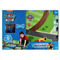 Paw Patrol - 6 Tiles - 28 x 19 Inch - Mega Floor Mat with Vehicle