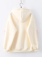 Peach Milk Bunnies Hoodie - The Mage's Emporium Kore Kawaii Kore Kawaii Shopify Collective Used English Japanese Style Comic Book