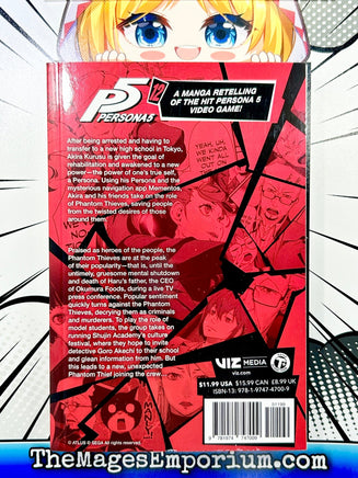 Persona 5 Vol 12 BRAND NEW RELEASE - The Mage's Emporium Viz Media 2407 alltags description Used English Manga Japanese Style Comic Book