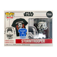 Funko Pop! & Tee: Star Wars - Stormtrooper Size L