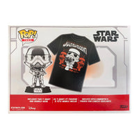 Funko Pop! & Tee: Star Wars - Stormtrooper Size L