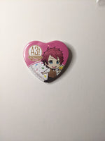 Taichi Nanao A3! Heart Can Badge