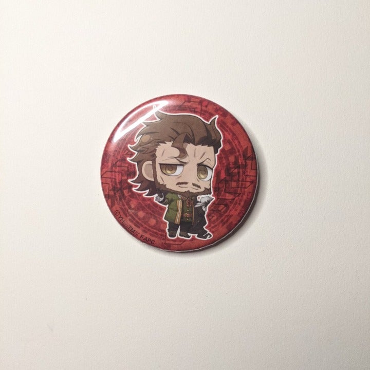 Neiroh Sells's William Shakespeare Fate Apocrypha Can Badge