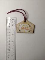 Femt Kekkai Sensen Blood Blockade Battlefront Wood Charm Keychain