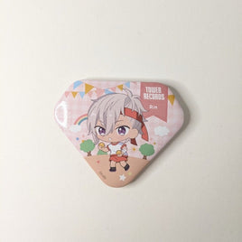 Rin Toma On Air! Can Badge Pin Tower Records Cafe