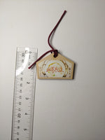 Zed O'Brien Kekkai Sensen Blood Blockade Battlefront Wood Charm Keychain