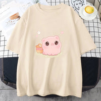 Piggy Picnic T-Shirt - The Mage's Emporium Kore Kawaii Kore Kawaii Shopify Collective Used English Japanese Style Comic Book