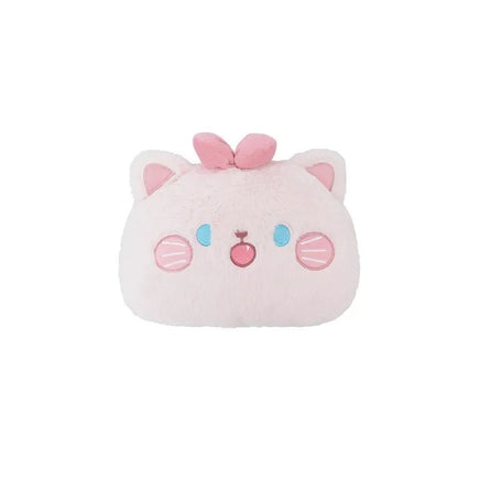 Pink Plush Cat Car Seat Accessories - The Mage's Emporium Kore Kawaii Kore Kawaii Shopify Collective Used English Japanese Style Comic Book