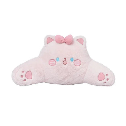 Pink Plush Cat Car Seat Accessories - The Mage's Emporium Kore Kawaii Kore Kawaii Shopify Collective Used English Japanese Style Comic Book