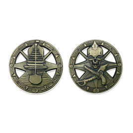 Pirate Compass Rose 50mm Metal